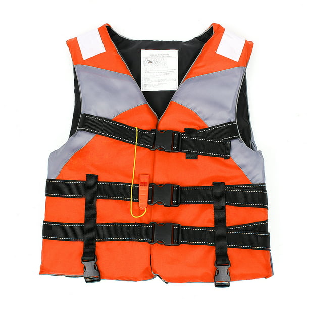 3 Color Fishing Vest Floating Jacket Sea Swimming Sailing Canoeing Rescue Nylon